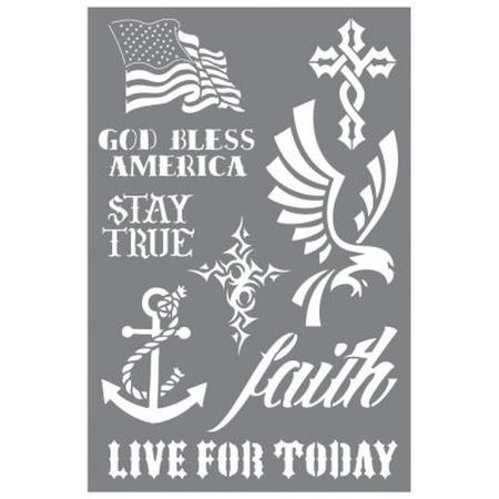 DecoArt Pride Stencil