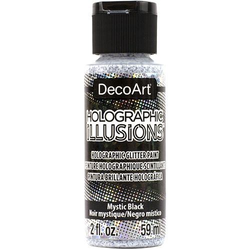 DecoArt Mystic Black Holographic Illusions