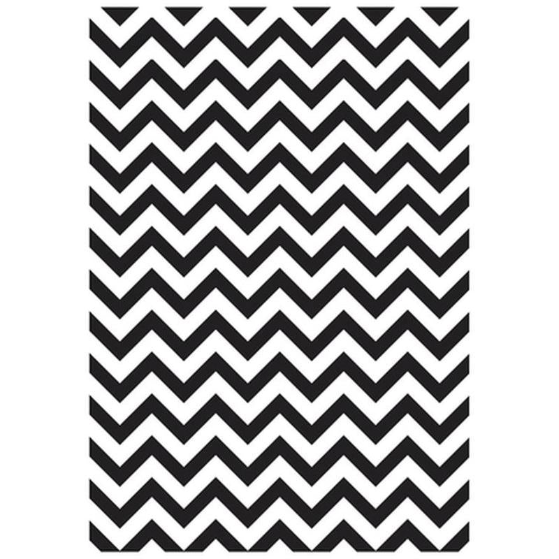 Embossing Folder 106x150mm Chevron