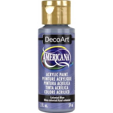 DecoArt Colonial Blue Americana 2oz Acrylic Paint