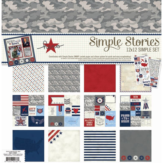 (6)12x12sheets,(2)6x12 stickers