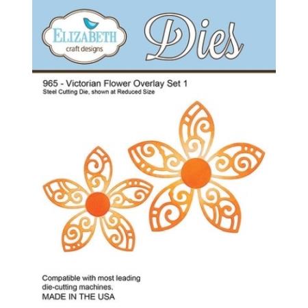 Victorian Flower Overlay Set 1