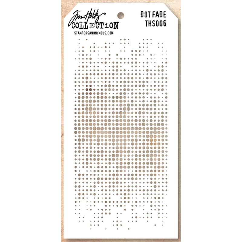 Tim Holtz - Dot Fade Layered Stencil