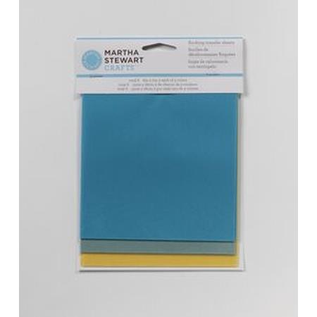 Martha Stewart Crafts Flock Sheets - Seaside