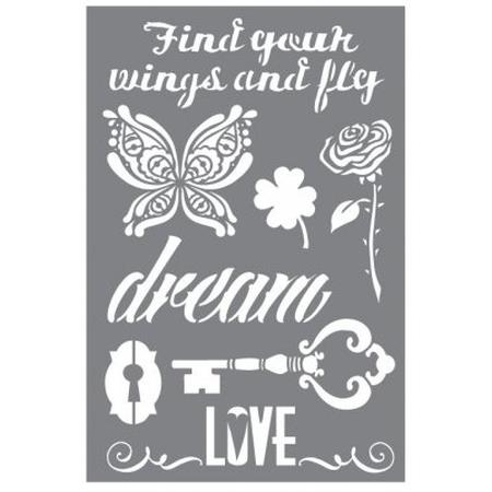 DecoArt Spirited Stencil