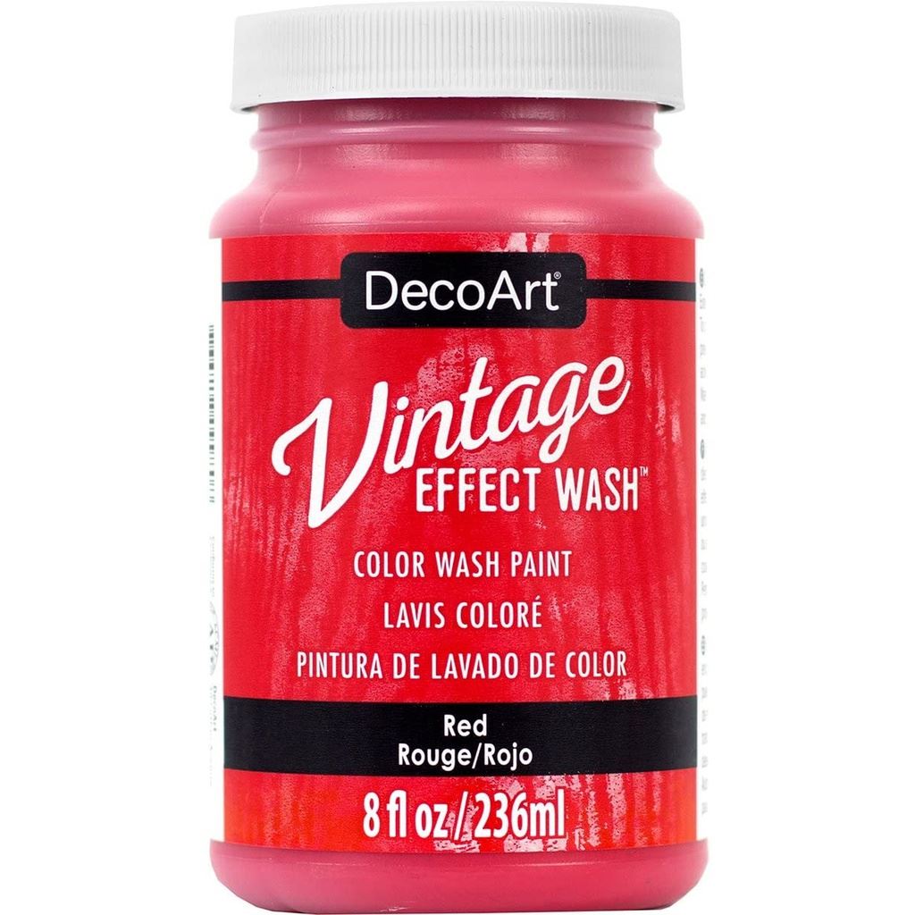 DecoArt Red Vintage Effects Wash