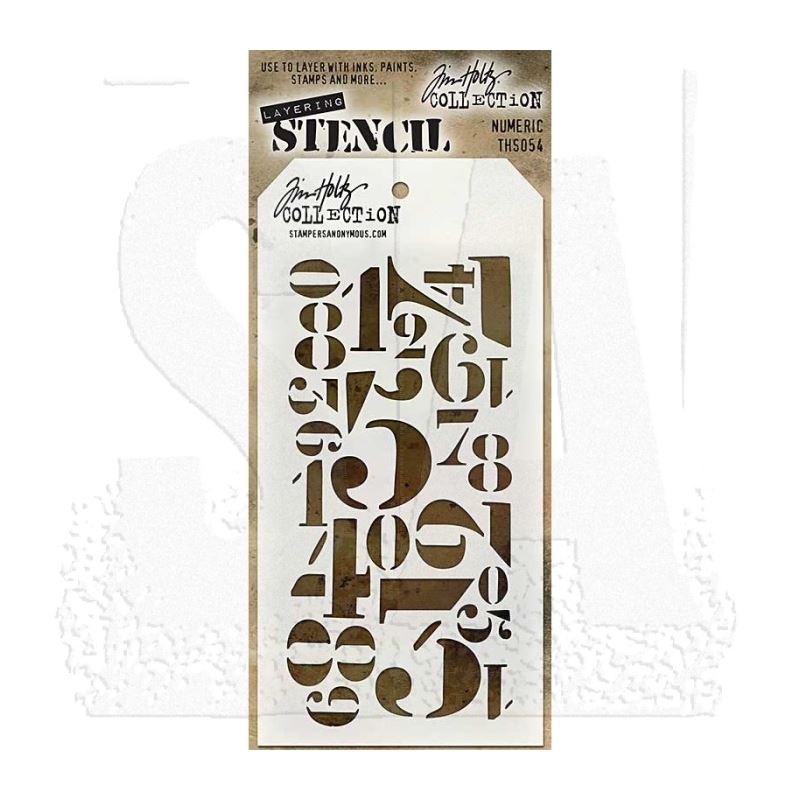 Tim Holtz - Numeric