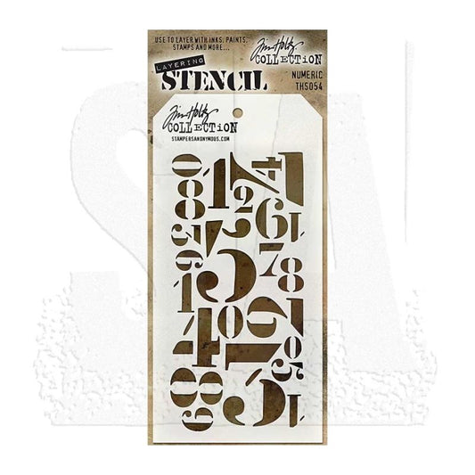 Tim Holtz - Numeric