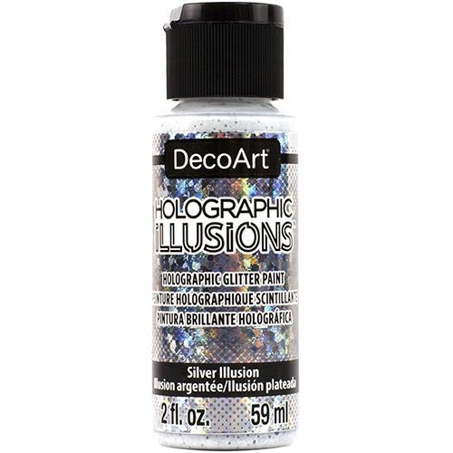 DecoArt Silver Illusion Holographic Illusions