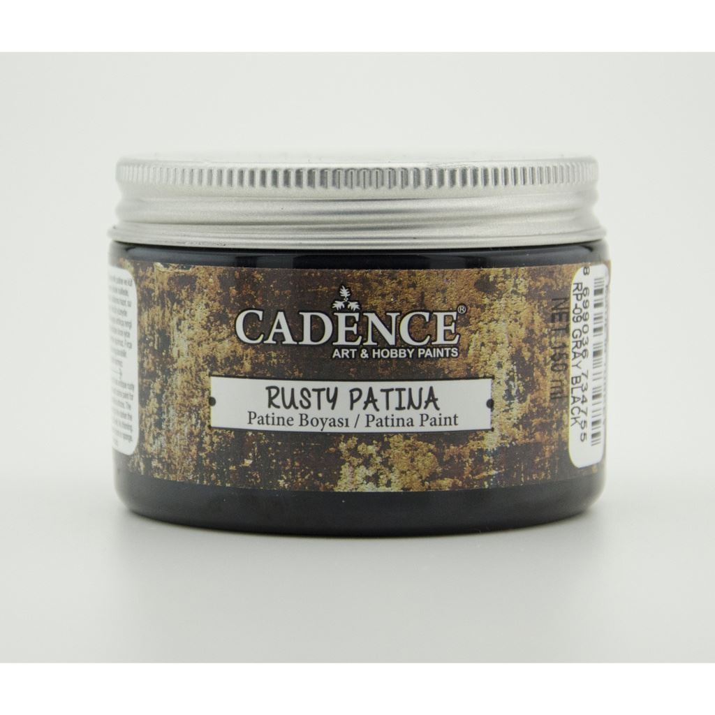 Gray Black 150 ml Rusty Patina Paint