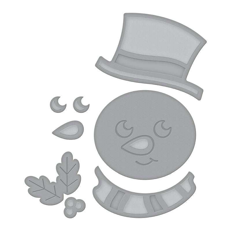 SNOWMAN Etched Dies