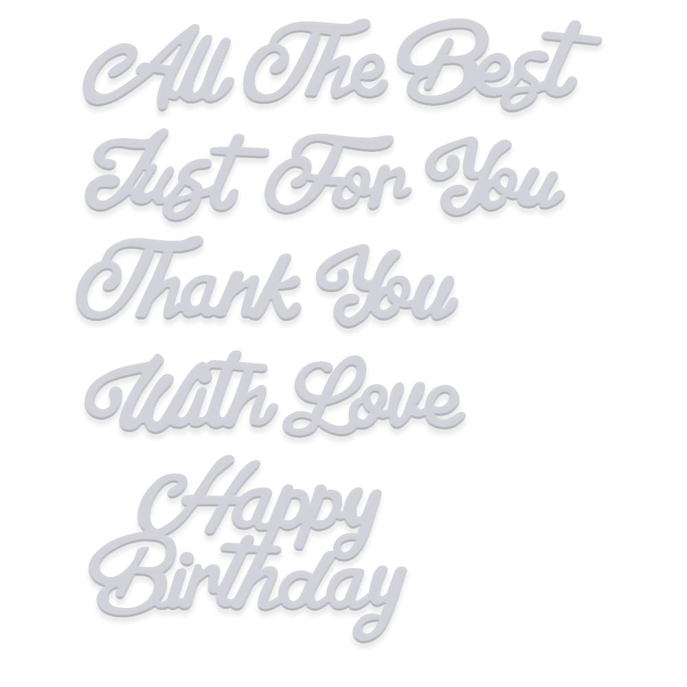 SD Sentiments Set 2 Sweet Dixie Cutting Die