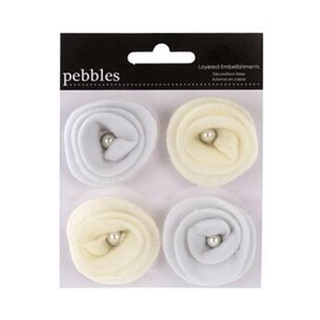 Mr & Mrs - Felt Flowers