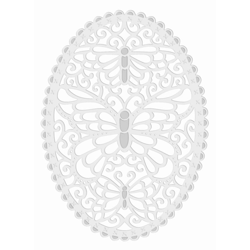 SD Butterfly Oval Sweet Dixie Cutting Die