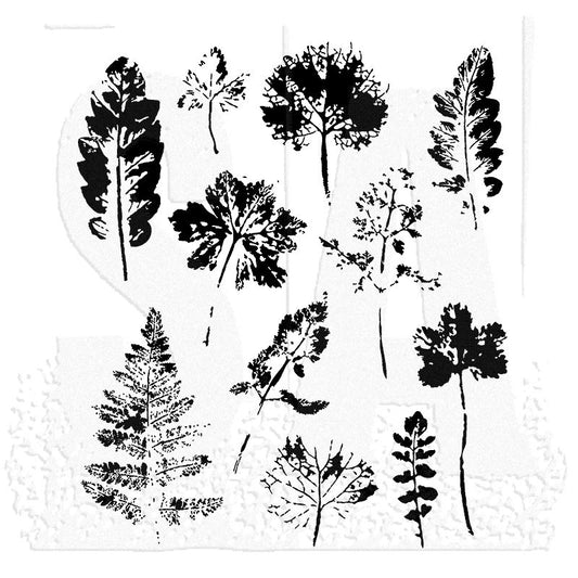 Tim Holtz - Leaf Prints- Stamp