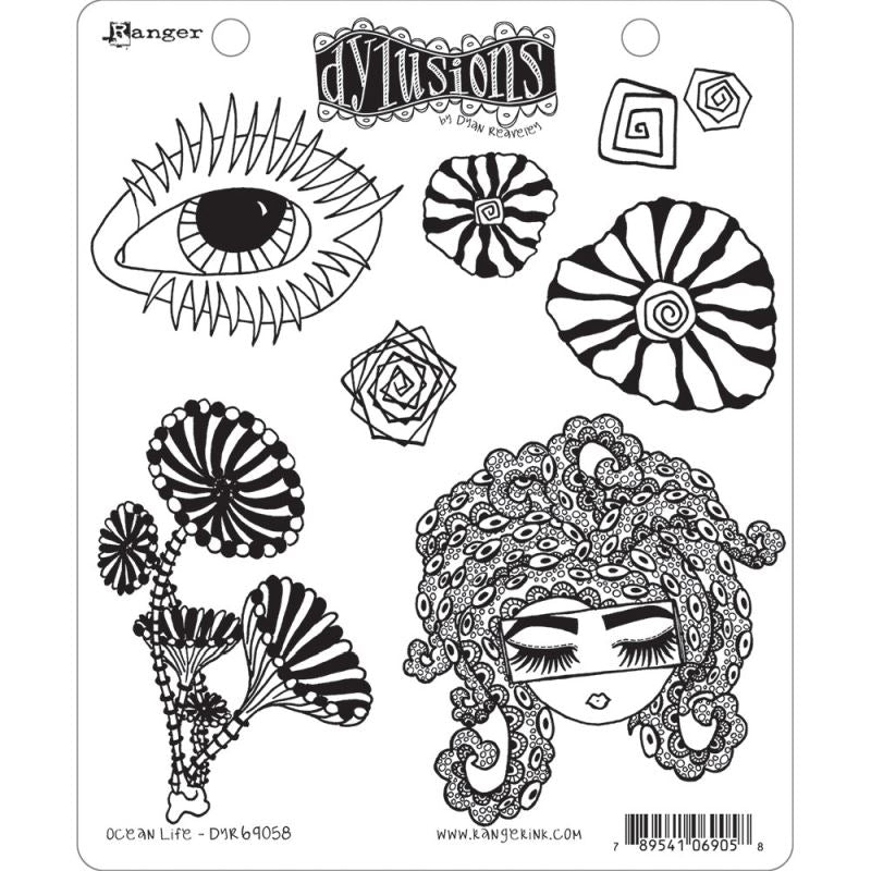 Stamp Ocean Life