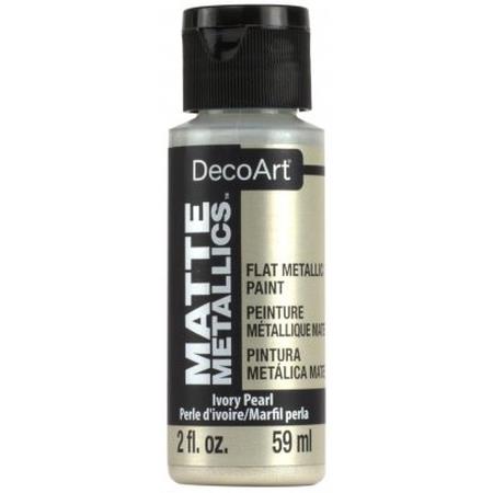DecoArt Ivory Pearl Matte Metallics