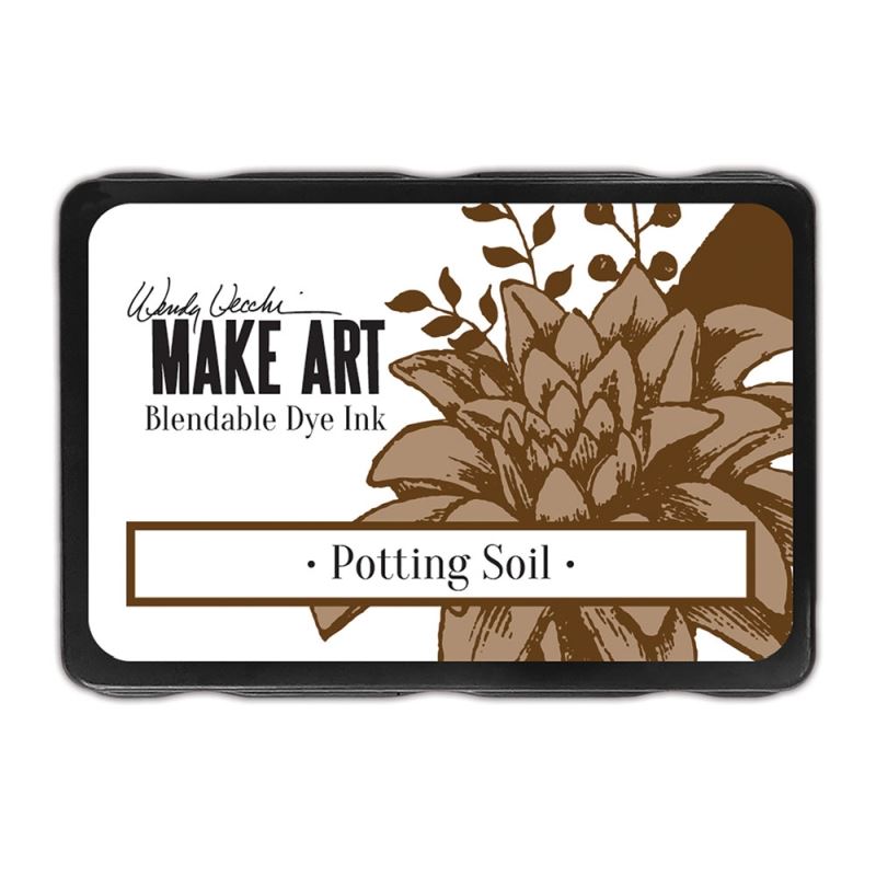 Wendy Vecchi Make Art Dye Ink Pad Potting Soil