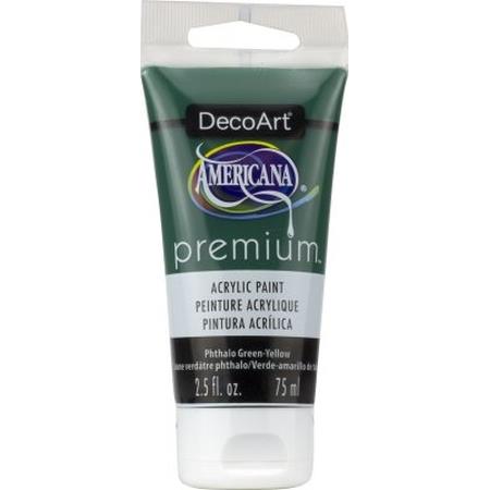 DecoArt Phthalo Green-Yellow Premium Acrylic