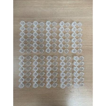 DecoArt Empty Fillable Paint pots(6 x 1/8 oz)10 Pack