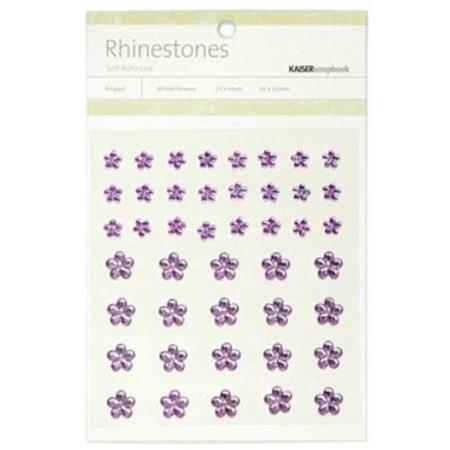 Mx Flower Rhinestones - Lilac