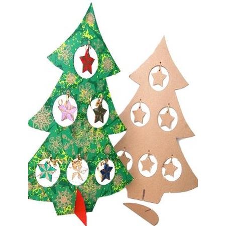 Flat Collapsible Christmas tree x 6