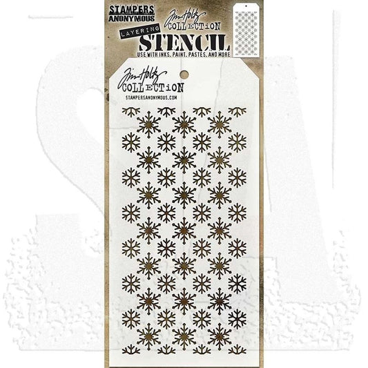 Tim Holtz - FLURRIES - LAYERED STENCIL