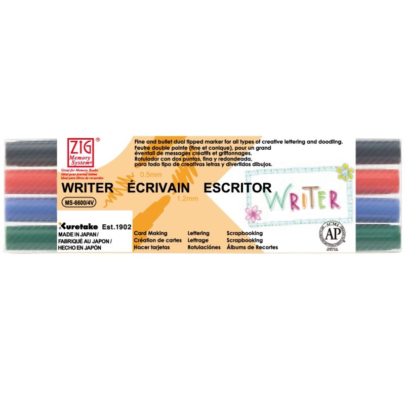 Zig Memory System Writer x4 colours