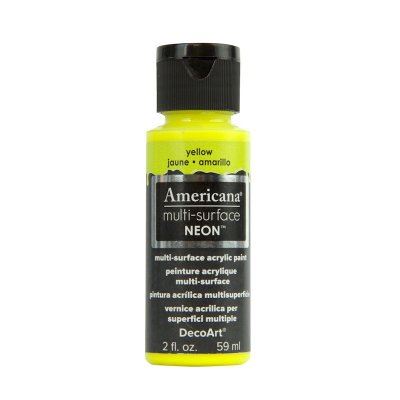 DecoArt Neon Yellow Multi-Surface Neon's