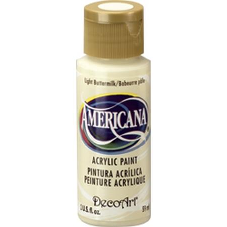 DecoArt Light Buttermilk Americana Acrylic 2oz