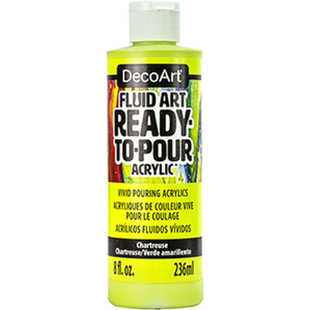 DecoArt Chartreuse Ready-to-pour 8oz