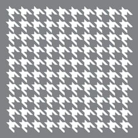 DecoArt Houndstooth Mixed Media stencil