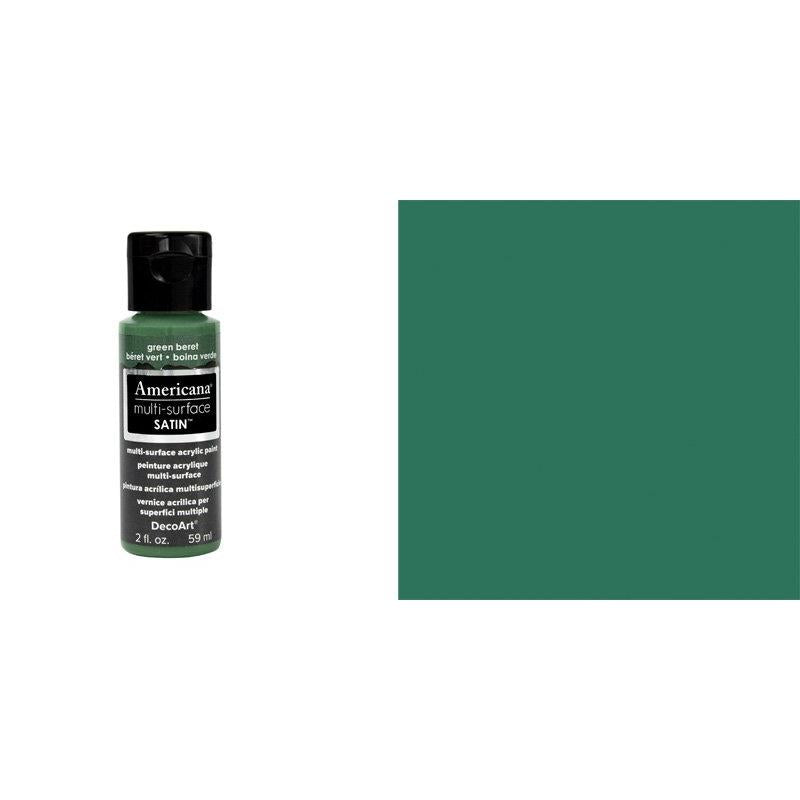 DecoArt Green Beret Multi Surface Satin