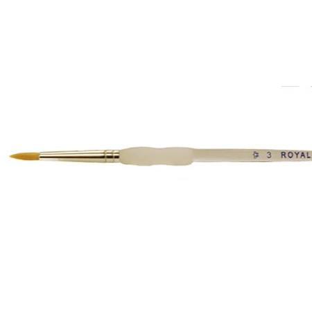 Soft Grip Gold Taklon Round - Single