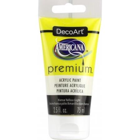 DecoArt Hansa Yellow Light Premium Acrylic