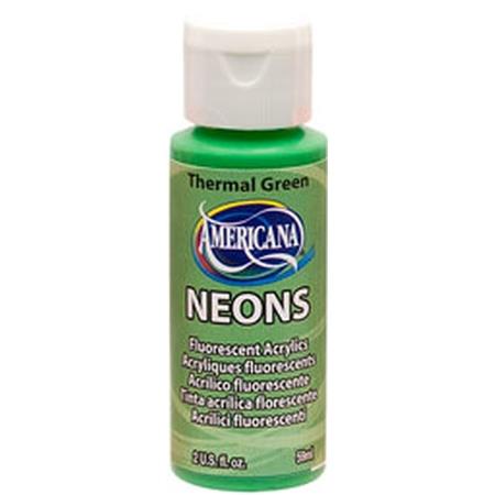 DecoArt Thermal Green Americana Neon 2oz