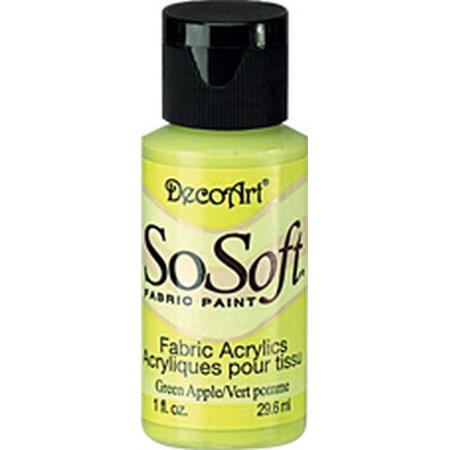 DecoArt Green Apple SoSoft 1oz