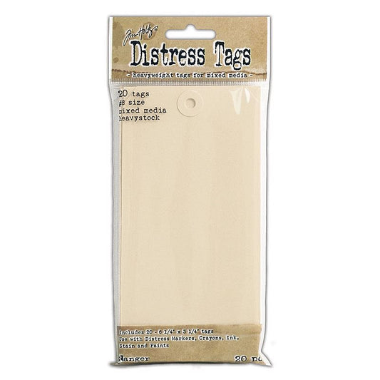Tim Holtz - Distress Mixed Media Tags Heavy Stock 3.25x4.25