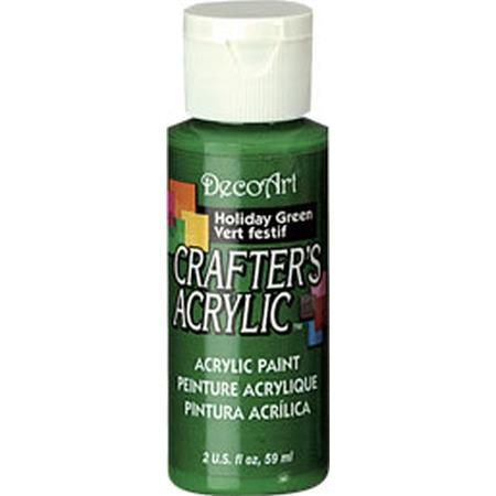 Holiday Green Crafters Acrylic 2oz