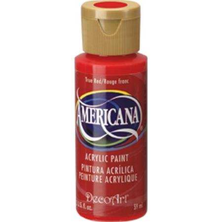 DecoArt True Red Americana Acrylic 2oz