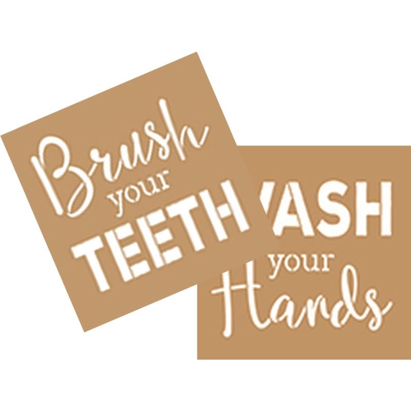 DecoArt Wash & Brush Stencil