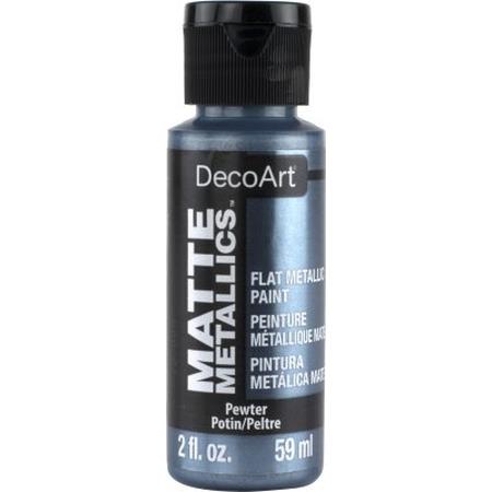 DecoArt Pewter Matte Metallics