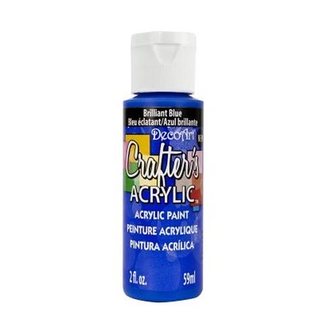 DecoArt Brilliant Blue Crafters Acrylic 2oz