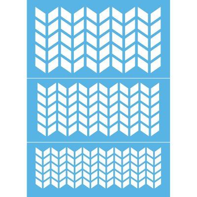 Broken Arrow Stencil