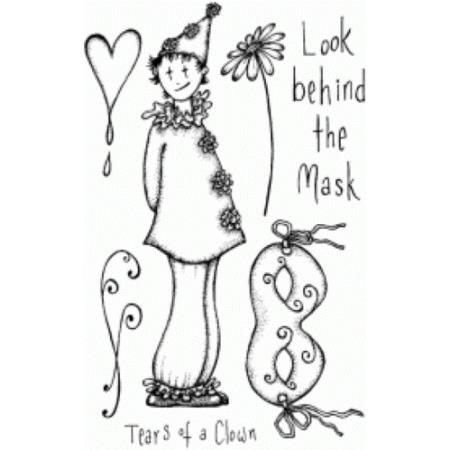 LM A6 Behind The Mask Clear Stamp