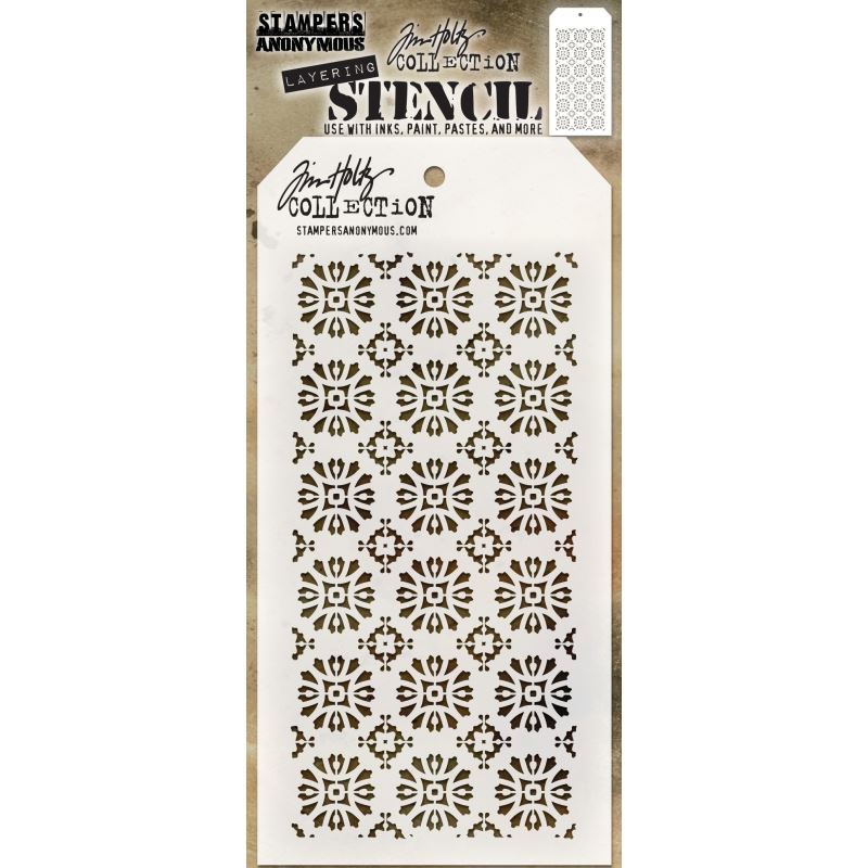 Tim Holtz - Rosette Stencil