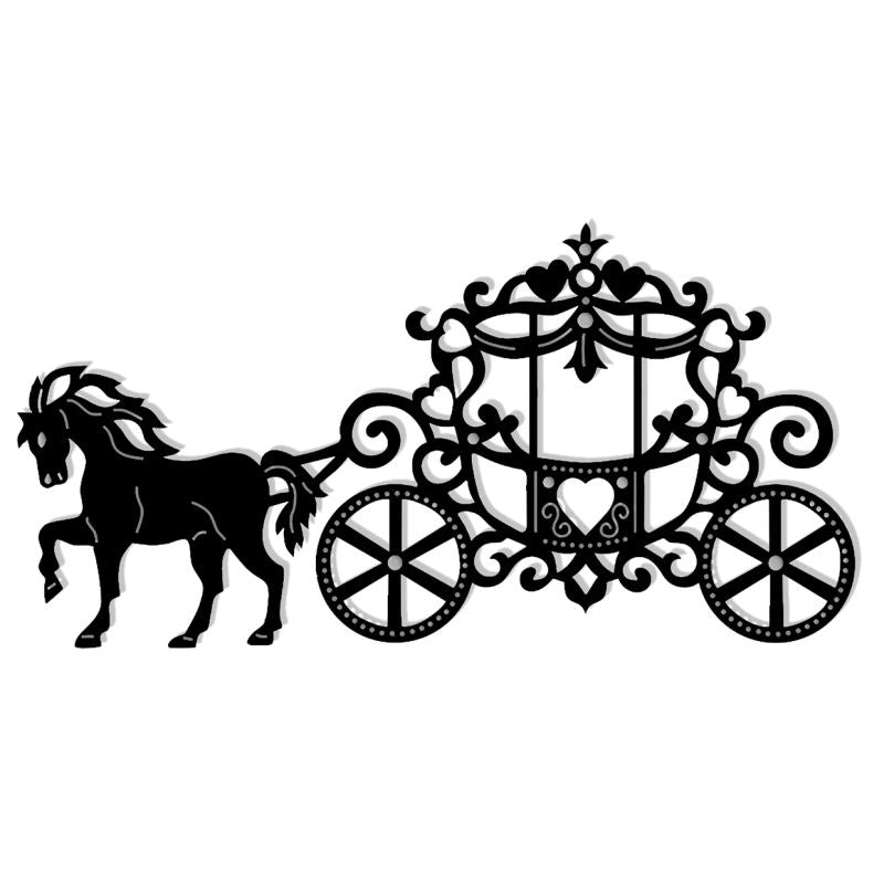 SD Fairy tale Coach & Horse Sweet Dixie Cutting Die