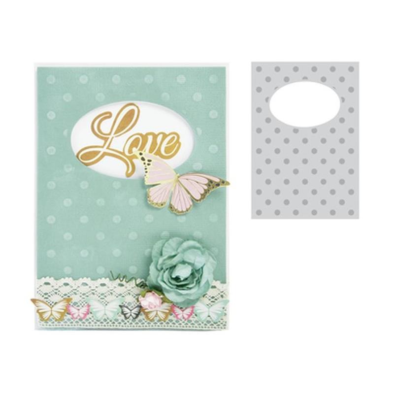 Die Polka Cardfront-C6