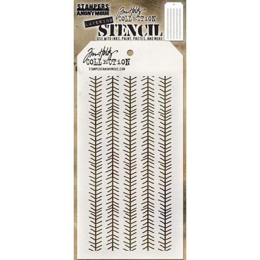 Tim Holtz - Tinsel, Layered Stencil