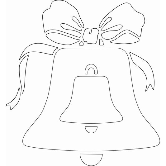 Chime For Christmas Majemask Stencil